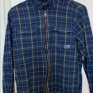 Pink dolphin flannel